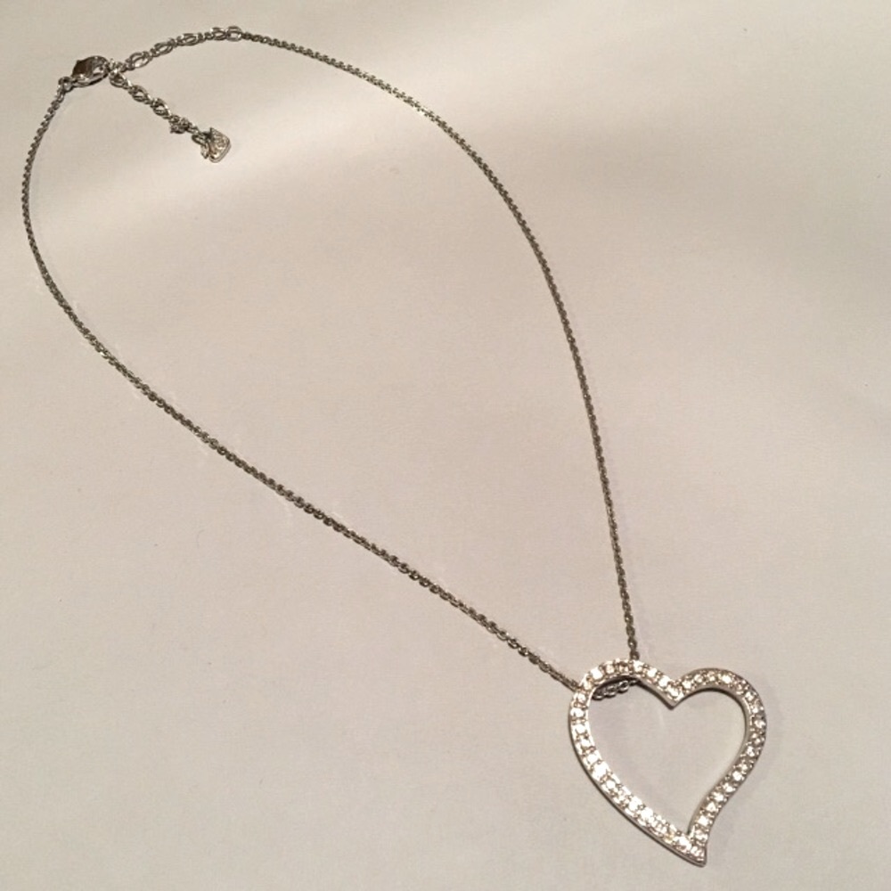 Swarovski heart pendant